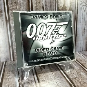 James Bond 007 Nightfire Exclusive Video Game Demo PC Electronic Arts 2002 EA - Picture 1 of 10