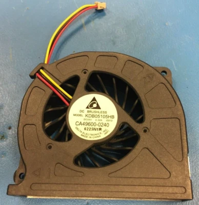 CPU Fan for Fujitsu Lifebook E780, E751, T901 KDB05105HB-E910 CA49600-0240 - Image 1 of 4