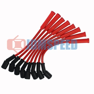 Производительные провода свечи зажигания для уличного пожарного грузовика Chevrolet 4.8 5.3 6.0 JDMSPEED - Изображение 1 из 4