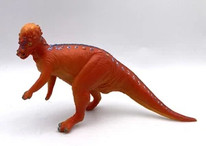 Safari Ltd ORANGE PACHYCEPHALOSAURUS 1996 Dinosaur Figure Vintage - Picture 1 of 4