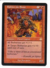 MTG  Torment  BALTHOR THE STOUT