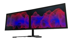 Dual 24" PC Monitor Bundle 2x24" FULL HD HDMI + Dual Stand GRADE B - Bild 1 von 13