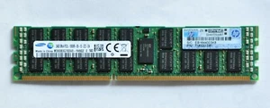 Servidor Samsung 24 GB RAM - 3RX4 PC3L-10600R-9 DDR3 ECC REG - HP P/N: 716322-081 - Imagen 1 de 1