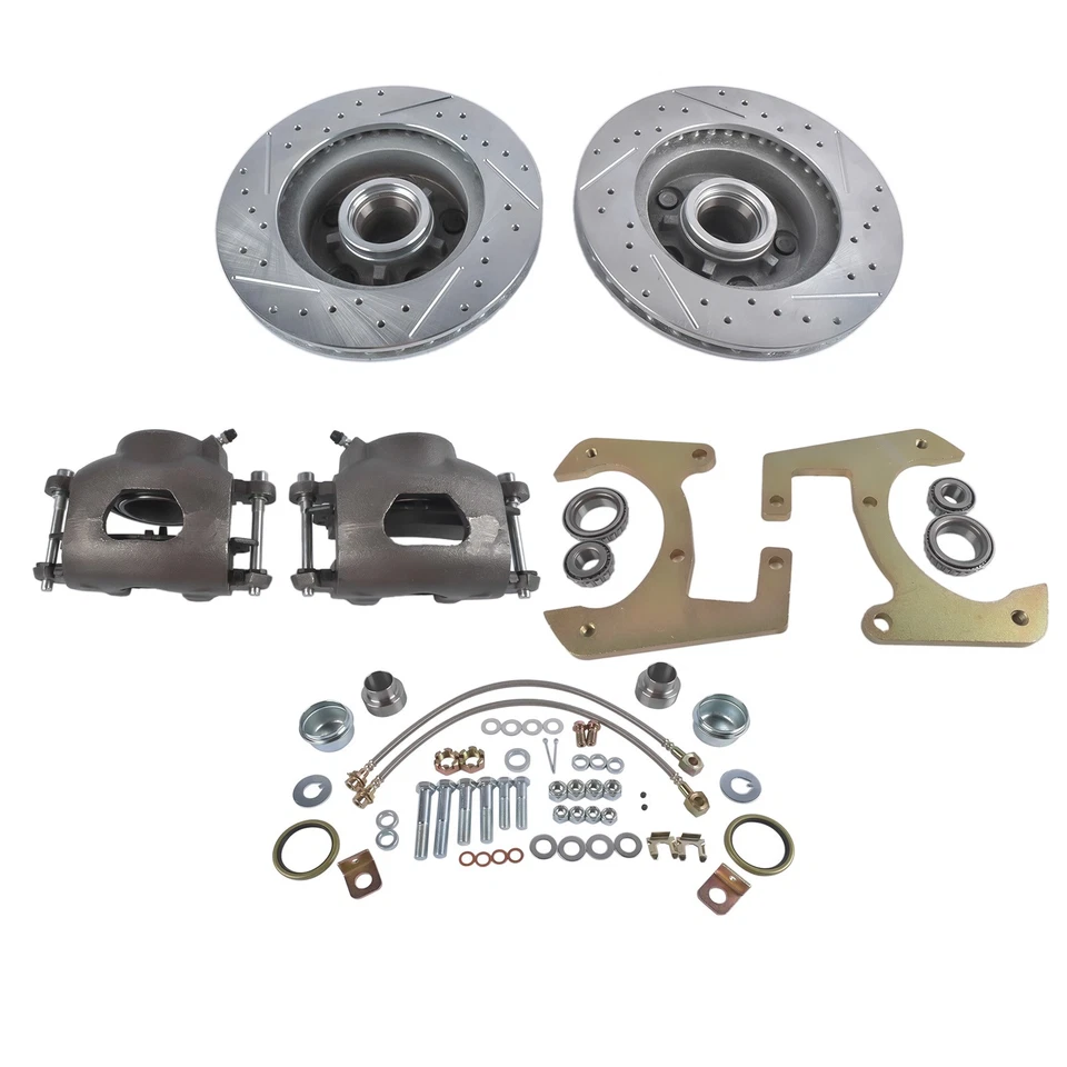 Disc Brake Kit 91031916 with Seals Lines for Chevy GMC Fleetline 100 150 Truck - Image 1 of 4