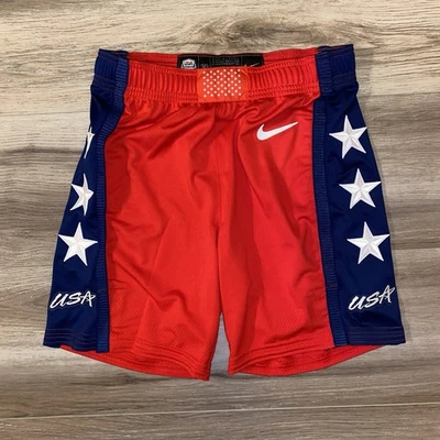 Nike USA Olympic Basketball Authentic Team Issued Shorts SZ 30 SMALL CW8439-611 - Image 1 of 4