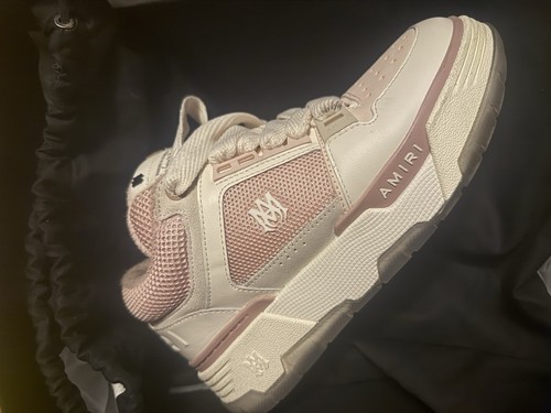 AMIRI SNEAKERS Sneakers basse Amiri MA 1 colore bianco rosa taglia:38