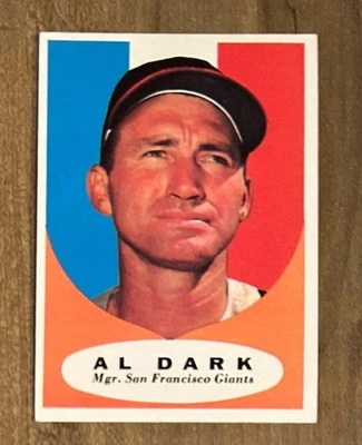 1961 Topps Al Dark Mgr San Francisco Giants #220 casi nuevo o mejor Foto 1 de 2