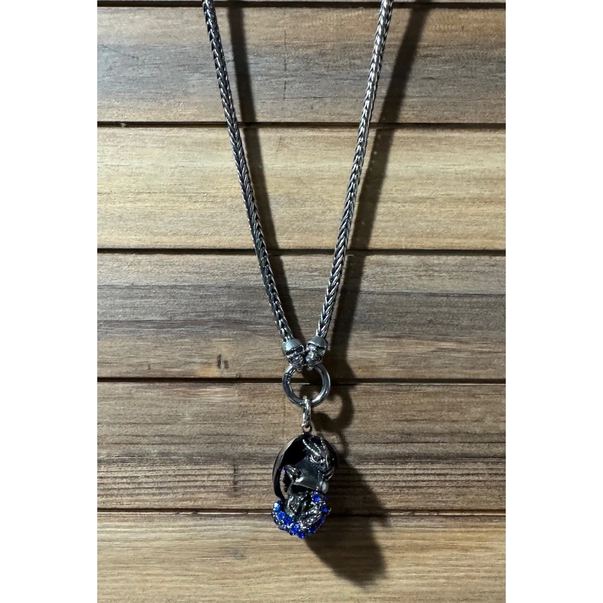 ASON-collar Con Colgante De Cadena De Media Perla Para Mujer, Etiqueta