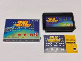 Space Invaders Nintendo Famicom FC In Stock TAITO 1987 Japan import