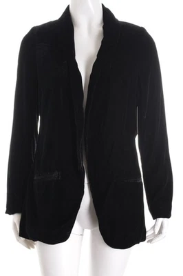H&M Blazer long Dames Blazer T EU 32 noir élégant - Photo 1/4