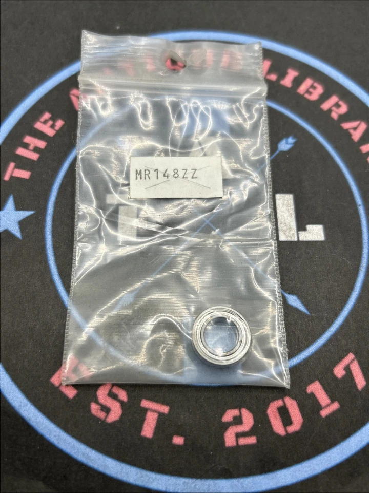 Rodamiento. MR148ZZ. ID de 8 mm, 14 mm OD. 4 mm de ancho. Foto 1 de 1