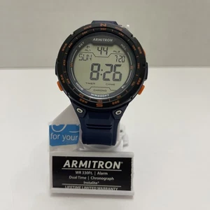 armitron reloj digital analógico para hombre 40/8491BNVWM - Imagen 1 de 10
