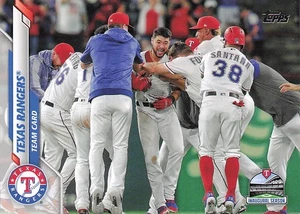 2020 Topps #516 Texas Rangers - Picture 1 of 2