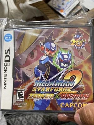 Mega Man Star Force 2: Zerker X Saurian (Nintendo DS, 2008) Authentic! Tested! - Image 1 of 2