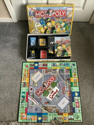 Monopoly The Simpsons Edition Complete in Excellent Condition - Image 1 of 4