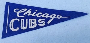 50er Jahre Baseball Mini Wimpel Chicago Cubs Chi - Bild 1 von 1