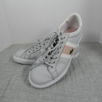 Tenis para mujer LACOSTE colorblock gris talla 7 Foto 1 de 4
