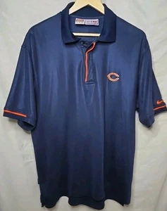 Chicago Bears NFL Team Nike Sports Pro Line Authentic Polo Shirt, Sz XL, Blue - Picture 1 of 10