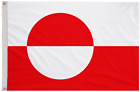 Greenland Flag 3'X2' - One Only
