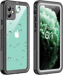 Per iPhone 11 Custodia Impermeabile Antiurto iPhone 11 Pro Max Protezione Schermo Polvere - Foto 1 di 8