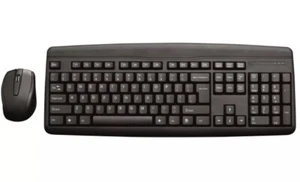 Wireless 2.4GHz Keyboard & Mouse Combo PC Computer Laptop Compatible QWERTY UK - Picture 1 of 1