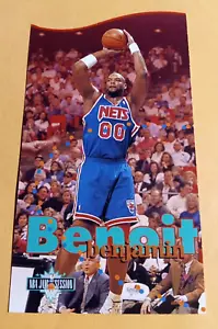 1995-96 Fleer NBA Jam Session Die-Cut Benoit Benjamin #D112 - Nets - Picture 1 of 2