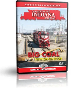 Indiana Railroad Cab Ride - Big Coal Part 1 - Railway Productions train DVD - Foto 1 di 2