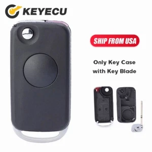 1 Button Remote Key Shell Case Fob for Mercedes-Benz C E ML S HU39 Blank Blade - Bild 1 von 6