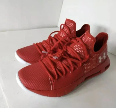 NEW 2018 Under Armour HOVR Havoc Low Basketball  Red  (3020618-600) Size 6.5 - Image 1 of 4