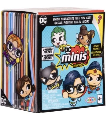 DC Minis Micros 2 Surprise Figures Included - Image 1 of 2