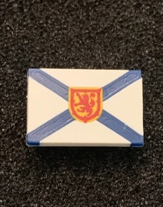Nova Scotia Flag Canada Provincial Plastic Coat Of Arms Lapel Pin - SPA - Picture 1 of 4