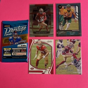 🎆San Francisco 49ers Deebo Samuel Aiyuk Lance RC Prestige P K 💯