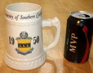 (USC) University of Southern California-1950 yr., JUMBO, CERAMIC BEER MUG, VINT. - Picture 1 of 10