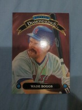 Wade Boggs 1991 Donruss Diamond Kings R314I Boston Red Sox #DK-9 70