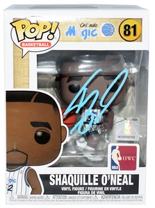 SHAQUILLE SHAQ O'NEAL SIGNED ORLANDO MAGIC #81 FUNKO POP FIGURE BECKETT - Picture 1 of 1