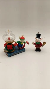 Mouse with Lamp 3" Ornament Kirkland Signature set Of 2 - Picture 1 of 9