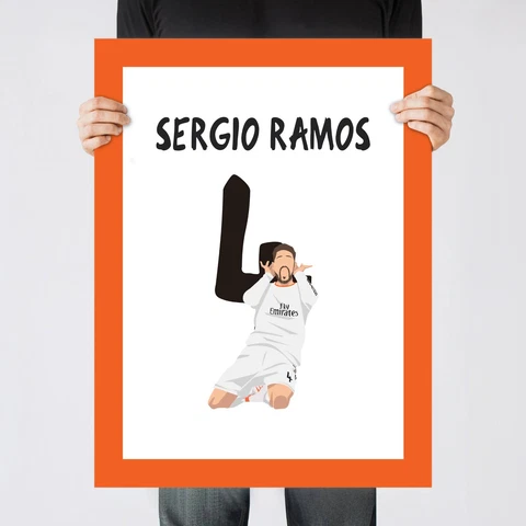 Sergio Ramos Goal, Real Madrid 2014 Final Wall Art/Poster/Print [Part 3/3] Cover