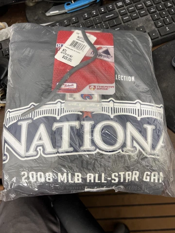 Brand New 2008 National MLB All Star Game Hooded Pullover Sweatshirt 2XL Cover