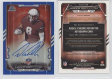 2015 Bowman Chrome Blue Refractor /99 Ameer Abdullah #RCRA-AAB Rookie Auto RC