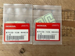 Honda DAX ST50 Frame Mark Decals Nos 87122- 126-900ZC Both Sides. - Picture 1 of 2