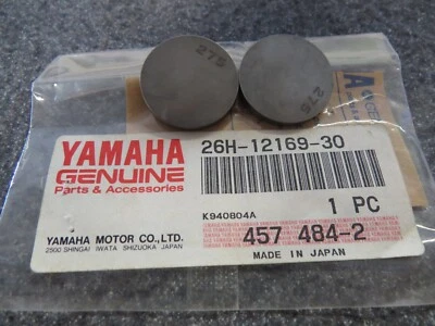 Almohadilla de ajuste NOS Yamaha 2.75 FJ1200 SRX250 TT350 26H-12169-30 CANTIDAD2 Foto 1 de 2