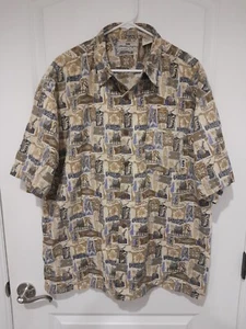 Honolua Surf Co. Herren Kurzarm Hawaiihemd mit Knopfleiste Größe 2XL - Bild 1 von 9