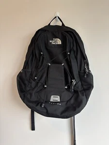 The North Face Jester Backpack Black Zip Up Bag - Picture 1 of 5