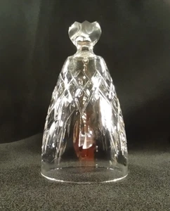 Waterford Clear Crystal Lismore Bell 4" tall - Picture 1 of 7