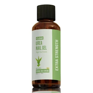 CLEAR Urea Nail Gel w/Tea Tree Oil-Softens Hydrates & Repairs Nails Fast Result - Picture 1 of 6