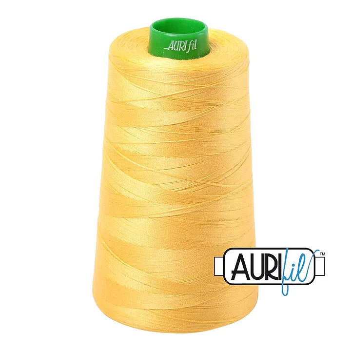 Aurifil Thread Mako 40wt 100% Cotton Cone - 1 x 5140 yards Each - Image 1 of 1