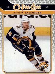 2009-10 O-Pee-Chee Hockey #710 Henrik Tallinder