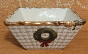 St. Nicholas Square SNOW VALLEY Soup / Cereal bowl, 6", Christmas, Excellent - Picture 1 of 8