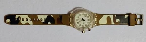 Frenzy - New York FRZ9058 Clear Plastic Quartz Analog Unisex Watch - New Battery - Picture 1 of 12