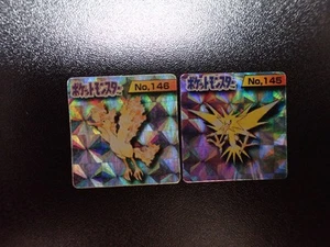 Pokemon GB Bolsillo Mini Tarjeta Prisma Holo x2 Zapdos & Moltres #5330 LP - Imagen 1 de 15